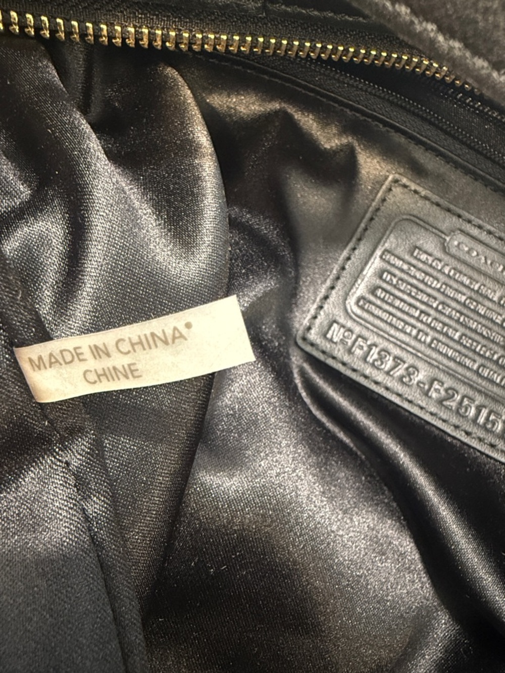 Coach Black Leather Campbell Satchel - Picture 11 of 16